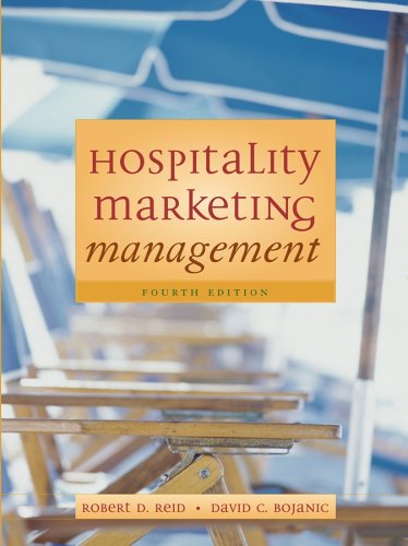 Textbook - Hospitality Marketing Management
