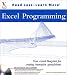 Excel Programming: Your Visual Blueprint for Creating Interactive Spreadsheets (With CD-ROM)