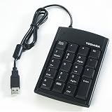  : Toshiba PA1390U-1NKP Slim USB Numeric Keypad with 2-Port USB Hub