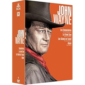 John Wayne - 4 films : Comancheros + Le grand Sam + Les géants de l'Ouest + Alamo