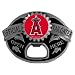 Los Angeles Angels Bottle Opener Tailgater Belt Buckle - MLB Baseball Fan Shop Accessories