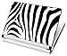 Meffort Inc 15 15.6 Inch Laptop Notebook Skin Sticker Cover Art Decal (Included 2 Wrist pad) - Zebra Stripes Design