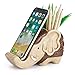 Pen Pencil Holder with Phone Stand, Coolbros Resin Elephant Shaped Pen Container Cell Phone Stand Carving Brush Scissor Holder Desk Organizer Decoration for Office Desk Home Decorative