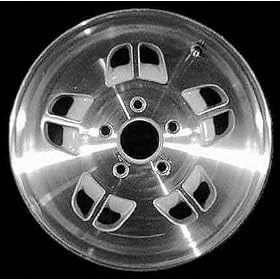 95-97 FORD RANGER ALLOY WHEEL RIM 15 INCH TRUCK, Diameter 15, Width 7 (10 HOLE), MACHINED FACE. SILVER VENTS, 1 Piece Only, Remanufactured (1995 95 1996 96 1997 97) ALY03201U10