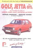 Volkswagen Golf Repair Manual and Service Guide (1974-92)