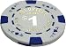 50 Goldfield 11.5 gram Ace Jack Embossed Poker Chips - $1 Denomination
