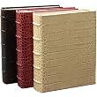 Desk Address Book, Ring Binder, Crocodile Embossed Leather, 1,500 Entries