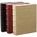Desk Address Book, Ring Binder, Crocodile Embossed Leather, 1,500 Entries