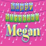 Happy Birthday Megan (Personalized)