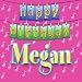 Happy Birthday Megan (Personalized)