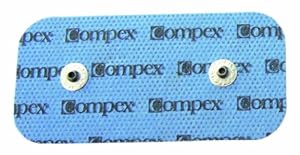 Compex Sachet de 2 grandes électrodes performance snap