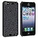Leegoal Snap-on Case Compatible with Apple iPhone 5, Black Bird Nest Rear
