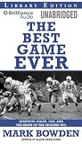The Best Game Ever: Giants vs. Colts, 1958, and the Birth of the Modern NFL