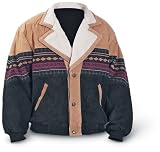 Casual Outfitters Southwestern Jacket Black / Tan