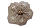 Blume 6 cm B�GELBILD AUFN�HER APPLIKATION Blumen Bl�te bunt Bl�ten pastell braun beige creme hell