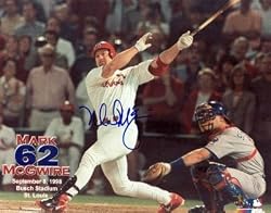 Mark McGwire Signed / Autographed 62nd Home Run 8x10 Photo