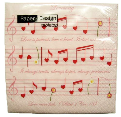 Paper+Design ファッションペーパータオル Melody L(Lunch)サイズ 20828L