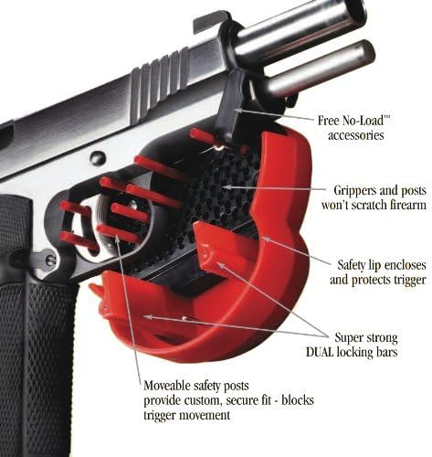 CHILD GUARD CS-100 Adjustable Firearm Safety LOCK