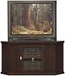 46" Espresso Corner TV Stand