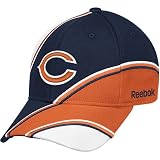 Reebok Chicago Bears Structured Color Stripe Hat
