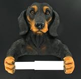 Tools & Hardware : Dachshund Dog Bathroom Toilet Paper Holder