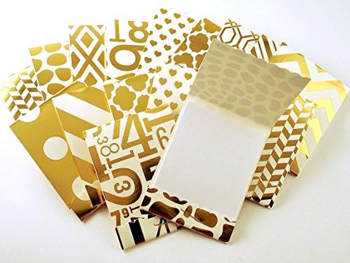 Matchbook Notepads Party Favors in 14 Karat Set of 24