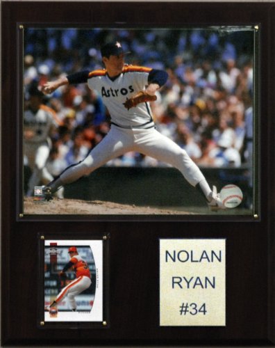MLB Nolan Ryan Texas Rangers Player Plaque