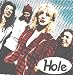 Search : Hole - Courtney Love Standing At Fence with Group - Square Sticker / Decal