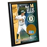MLB Oakland Athletics Mark Ellis 4-by-6-Inch Dirt Plaque