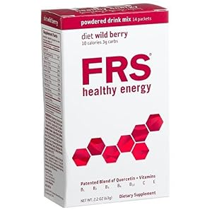 Frs Healthy Energy Low Calorie Wild Berry Powder, 2.2 ounces Boxes