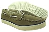 51R9  rSgqL. SL160  Steve Madden Mens Yachtman Boat Shoe,Taupe Fabric,13 M US