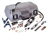 Dremel 3956-02 MultiPro Super 1.15 Amp 5,000 to 35,000 RPM Variable Speed Rotary Tool with 77 Accessories