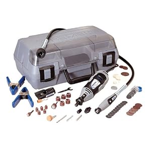 Dremel 3956-02 MultiPro Super 1.15 Amp 5,000 to 35,000 RPM Variable Speed Rotary Tool with 77 Accessories