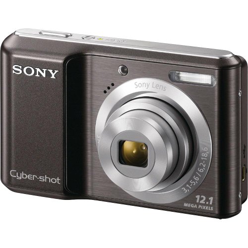 Sony DSC-S2100 12.1MP Digital Camera with 3x Optical Zoom with Digital Steady Shot Image Stabilization and 3.0 inch LCD (Black)
