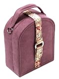Wolf Designs Amberley Suede Leather Travel Jewel Case #349499