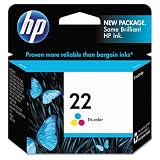 Hewlett Packard - HP C9352AN 22 TRI-COLOR INK CARTRIDGE