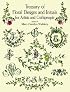 Treasury of Floral Designs and Initials for Artists and Craftspeople (Dover Pictorial Archive Series)