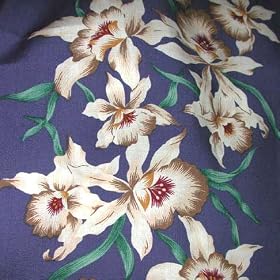 Orchid Panel (Original Print) Hawaiian Aloha Sarong Dress