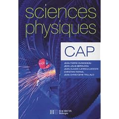 Sciences physiques CAP (Broch�)