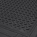 MotorTrend® Heavy Duty Premium Rubber Cargo Mat Trimmable Trunk Liner for Trucks and Sedans Multi Size (XLarge (XL) - 42