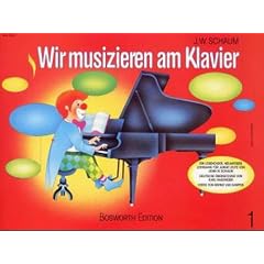 Wir musizieren am Klavier 1. mit Schaum-Tastenfinder