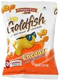 Pepperidge Farm Cheddar Goldfish Crackers, 1.5-Ounce Single Serve Package (Pack of 72)