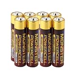 Monster Cable MB AAA ALKA-8 High Capacity Alkaline Monster PowerCells