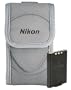Nikon Coolpix 2500 Accessory Kit (Camera Case, EN-EL2 Rechargeable Battery and Lens Cloth)