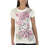 Paisley Bambi Vintage Tee - White