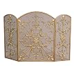 Rose Medallion Fire Screen