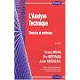 L'analyse technique : Th�ories et m�thodes
