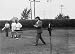 6/25/09. photo Tom Vardon, teeing off on golf corse
