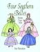 Four Southern Belles Sticker Paper Dolls