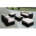 Genuine Ohana Outdoor Patio Wicker Furniture 7pc All Weather Gorgeous Couch Set with BEIGE CUSHION